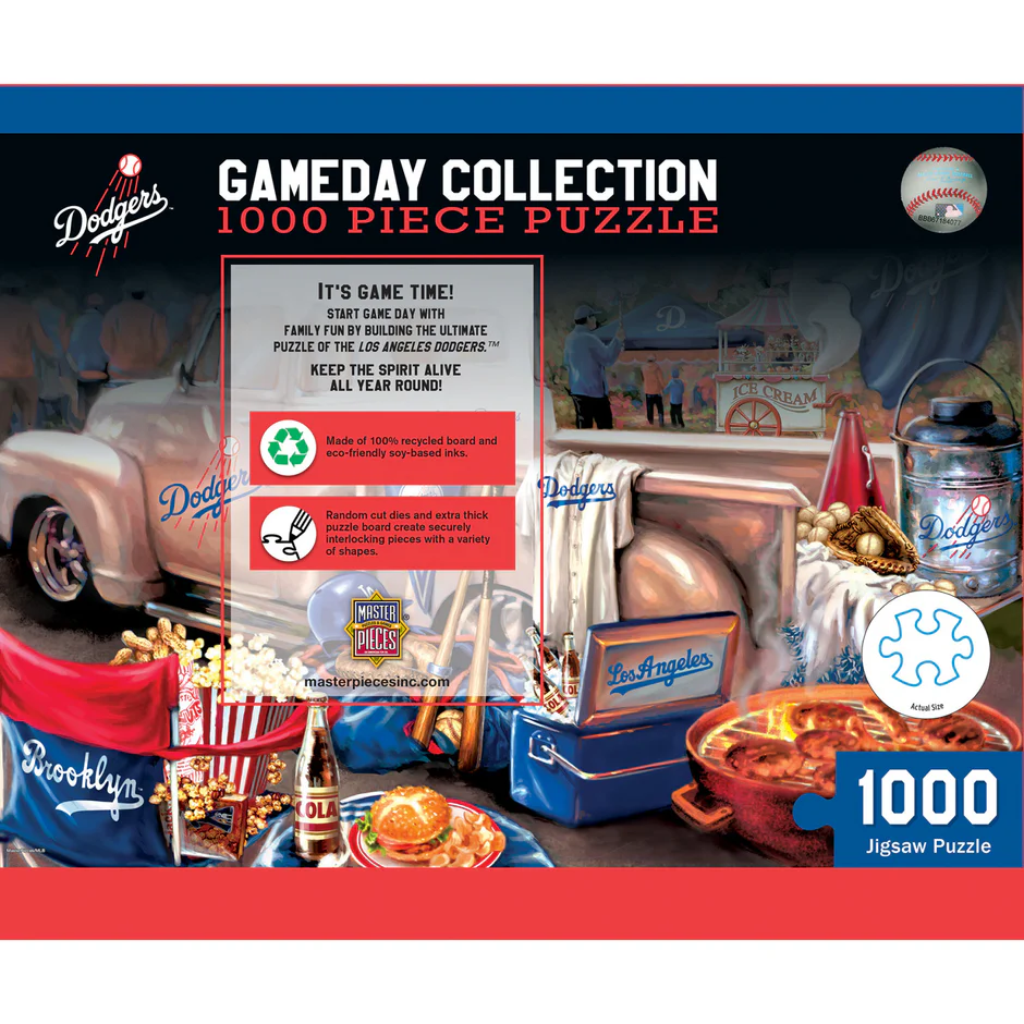 LOS ANGELES DODGERS GAMEDAY 1000 PIECE JIGSAW PUZZLE