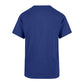 LOS ANGELES DODGERS GIRLS '47 BRAND STRAIGHT SHOT TWO FRANKLIN T-SHIRT - BLUE