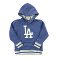 LOS ANGELES DODGERS GIRLS WASHED HOODED SWEATER
