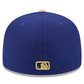 LOS ANGELES DODGERS 2025 MLB GOLD COLLECTION 59FIFTY FITTED HAT - BLUE