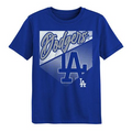 LOS ANGELES DODGERS KIDS OUTERSTUFF PRIME PLATE T-SHIRT - BLUE