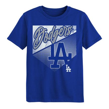 LOS ANGELES DODGERS KIDS OUTERSTUFF PRIME PLATE T-SHIRT - BLUE