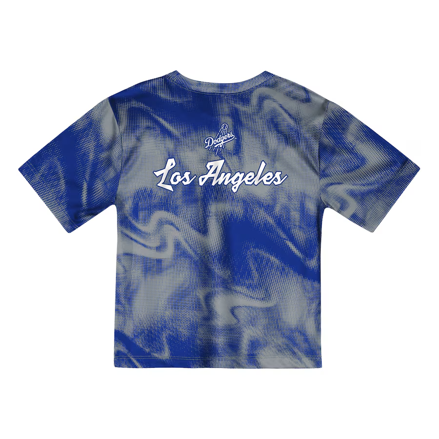LOS ANGELES DODGERS KIDS PINCH HITTER INFIELDER T-SHIRT & SHORTS SET