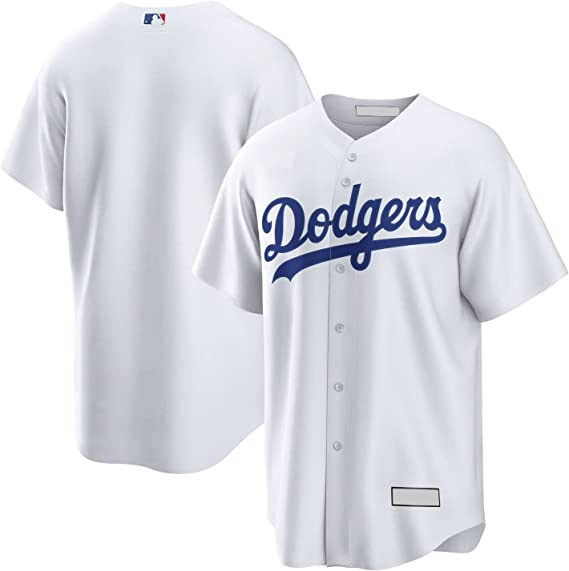 LOS ANGELES DODGERS KIDS REPLICA JERSEY - WHITE – JR'S SPORTS