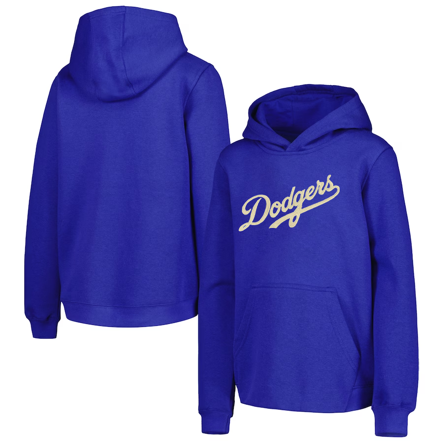 LOS ANGELES DODGERS KIDS WORDMARK HOODED SWEATSHIRT