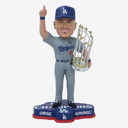 LOS ANGELES DODGERS KIKI HERNANDEZ 2024 WORLD SERIES CHAMPIONS BOBBLEHEAD
