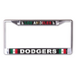 LOS ANGELES DODGERS LASER LICENSE PLATE FRAME - MEXICO
