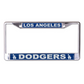 LOS ANGELES DODGERS LASER LICENSE PLATE FRAME