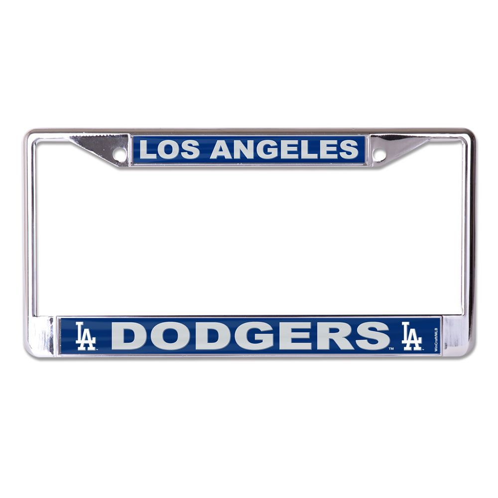 LOS ANGELES DODGERS LASER LICENSE PLATE FRAME