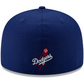 LOS ANGELES DODGERS LOGO ELEMENTS 59FIFTY FITTED HAT - BLUE
