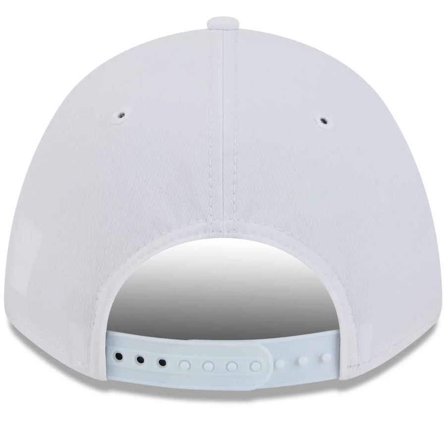 LOS ANGELES DODGERS M-CROWN 9FORTY A-FRAME SNAPBACK HAT - WHITE/WHITE