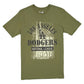 LOS ANGELES DODGERS MEN'S 2025 MLB ARMED FORCES T-SHIRT - OLIVE