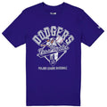 LOS ANGELES DODGERS MEN'S 2025 MLB COOPERSTOWN BATTING PRACTICE T-SHIRT - BLUE