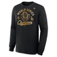 LOS ANGELES DODGERS MEN'S 2025 WORLD SERIES CHAMPIONS LOCKER ROOM PARADE DAY LONG SLEEVE T-SHIRT - BLACK/GOLD