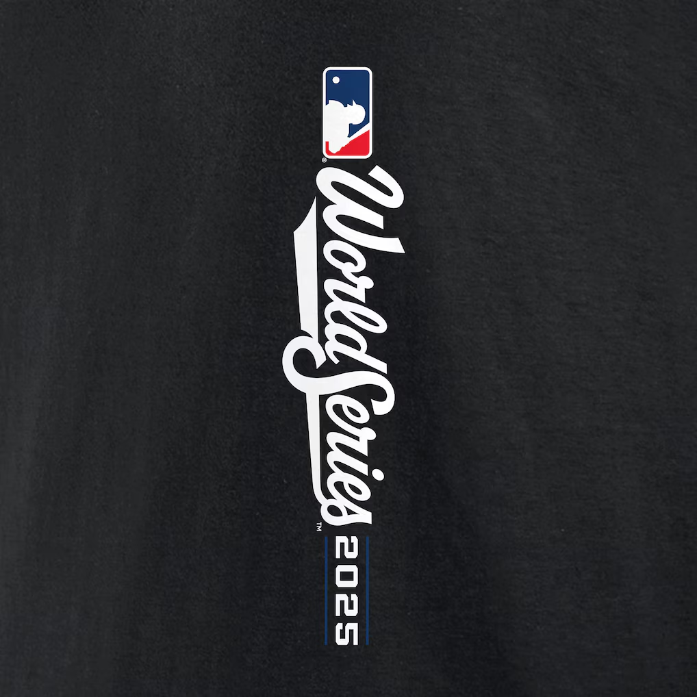 LOS ANGELES DODGERS MEN'S 2025 WORLD SERIES CHAMPIONS MOST VALUABLE PULLOVER HOODED SWEATSHIRT - BLACK