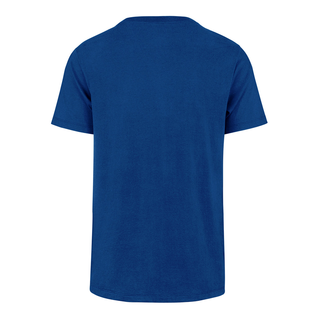 LOS ANGELES DODGERS MEN'S '47 BRAND PREGAME FRANKLIN T-SHIRT - JETTY BLUE