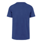 LOS ANGELES DODGERS MEN'S '47 BRAND SIDE ARM FRANKLIN T-SHIRT - BLUE