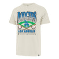 LOS ANGELES DODGERS MEN'S '47 BRAND STRAIGHT SHOT TWO T-SHIRT - DUNE