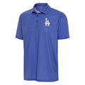 LOS ANGELES DODGERS MEN'S ANTIGUA TRELLIS POLO - BLUE