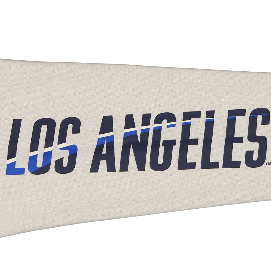 LOS ANGELES DODGERS MEN'S CITY CONNECT LOGOS PULLOVER HOODED SWEATSHIRT