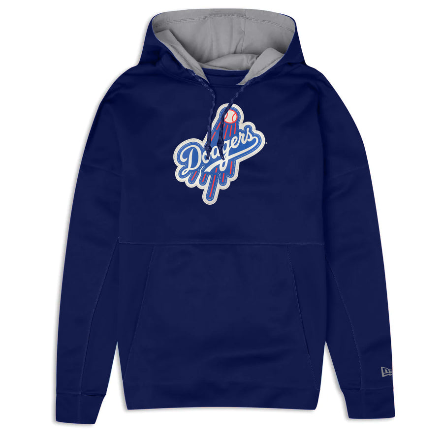 LOS ANGELES DODGERS MEN'S CLUBHOUSE HOODED SWEATSHIRT