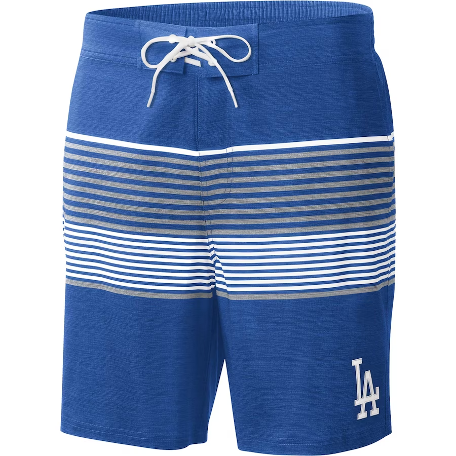 LOS ANGELES DODGERS MEN'S COASTLINE VOLLEY SWIM SHORTS