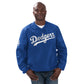 LOS ANGELES DODGERS MEN'S DRAFT PICK PULLOVER JACKET