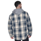 LOS ANGELES DODGERS MEN'S FULLBACK PLAID HOODED JACKET