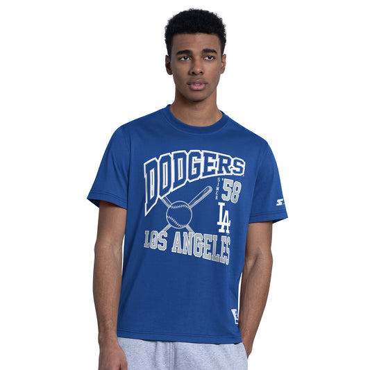 LOS ANGELES DODGERS MEN'S G-III BY CARL BANKS BEST TEAM T-SHIRT - BLUE