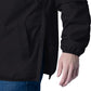 LOS ANGELES DODGERS MEN'S G-III BY CARL BANKS CROSSOVER PULLOVER JACKET - BLACK