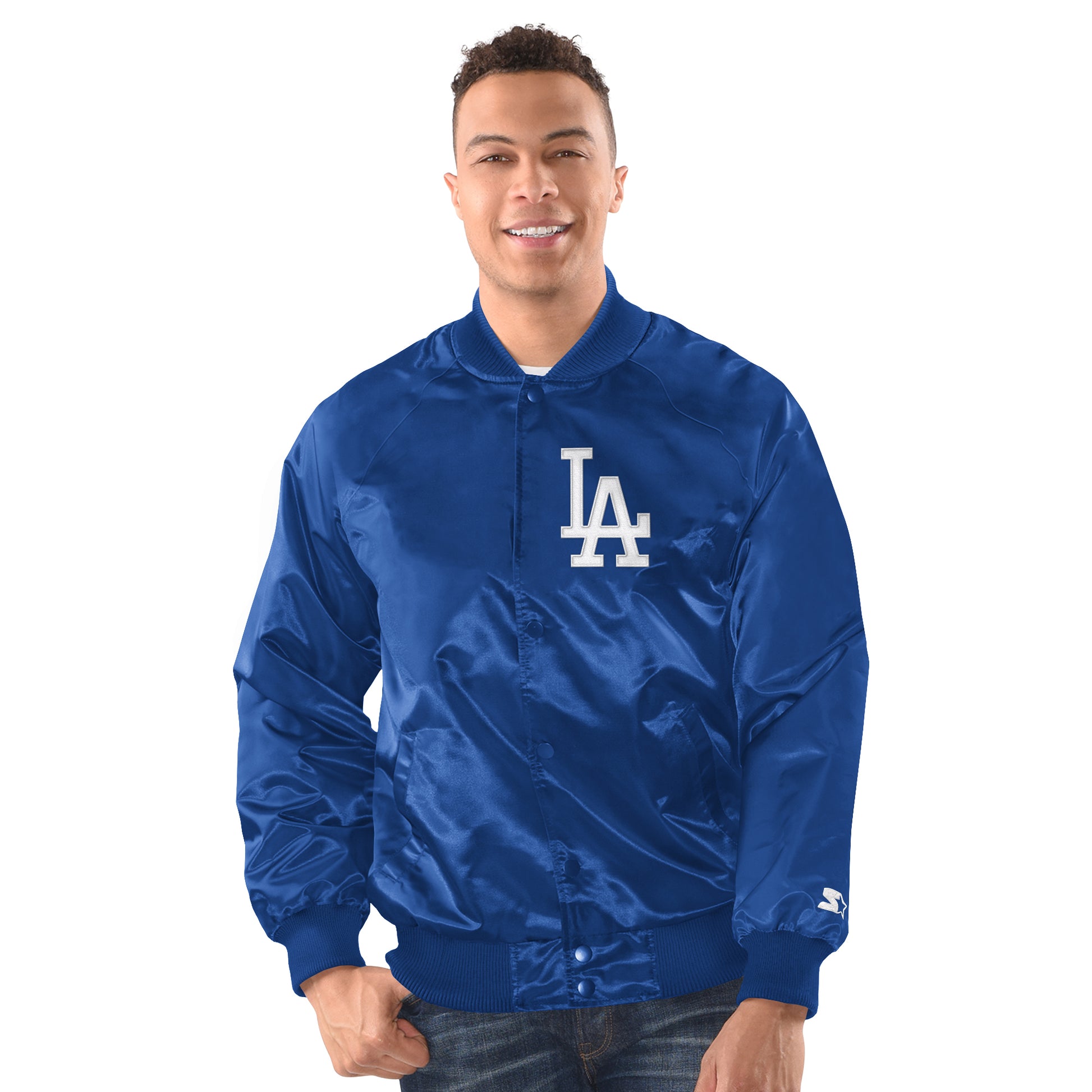 LOS ANGELES DODGERS MEN'S G-III BY CARL BANKS THE INDUCTEE JACKET - BLUE