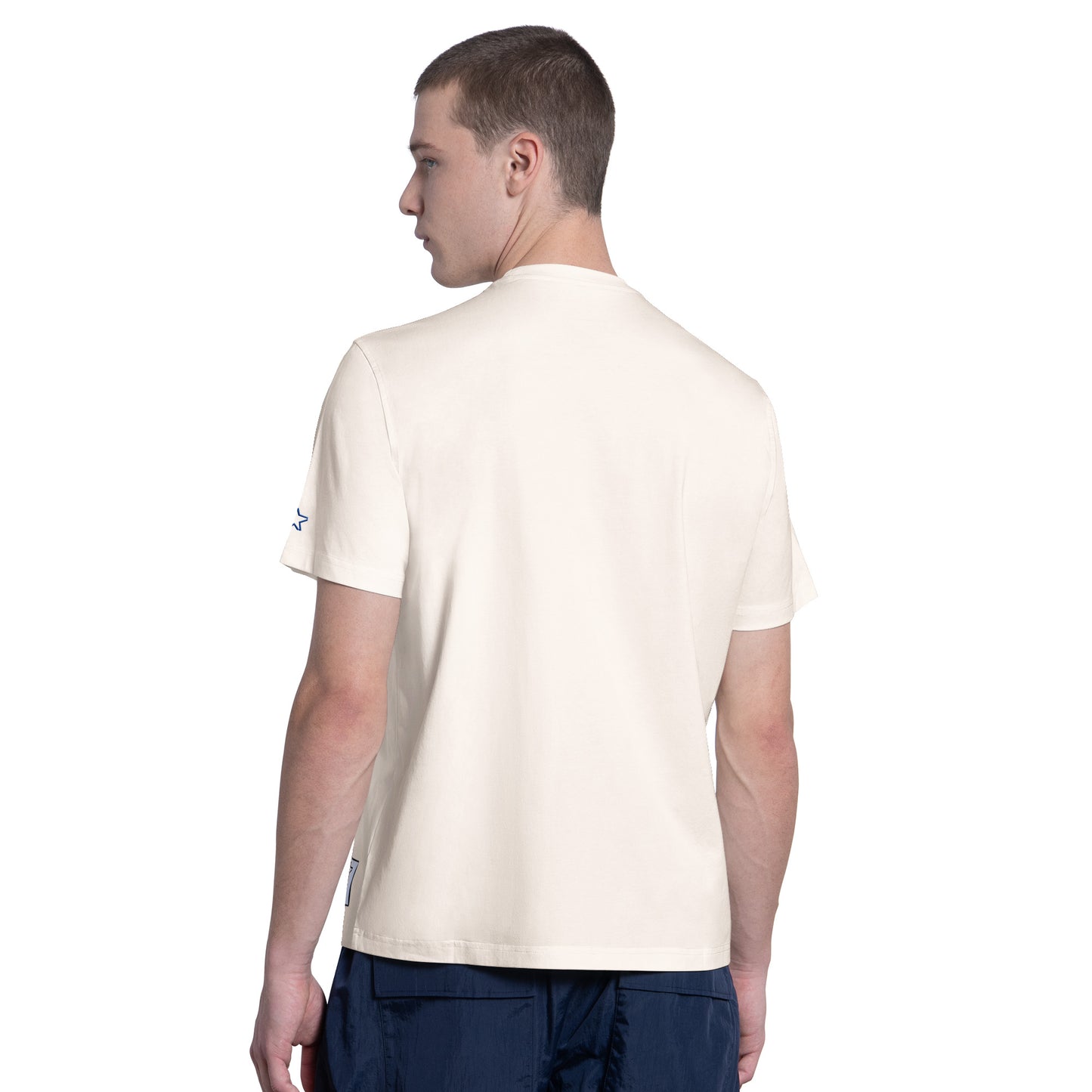 LOS ANGELES DODGERS MEN'S G-III BY CARL BANKS WILD CARD T-SHIRT - WHITE