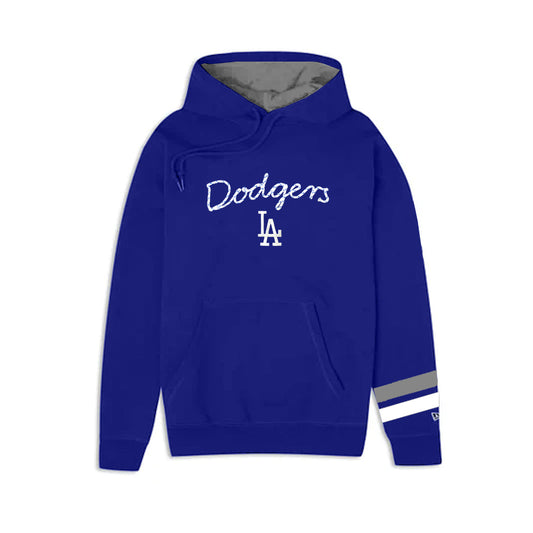 LOS ANGELES DODGERS MEN'S LACE NAME HOODED SWEATSHIRT