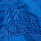 LOS ANGELES DODGERS MEN'S MITCHELL & NESS DOWNTOWN VINTAGE COACHES FULL-SNAP SATIN JACKET - BLUE