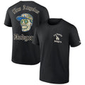 LOS ANGELES DODGERS MEN'S NEW ERA SUGAR SKULL T-SHIRT - BLACK
