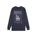 LOS ANGELES DODGERS MEN'S OLD SCHOOL SPORT LONG SLEEVE T-SHIRT