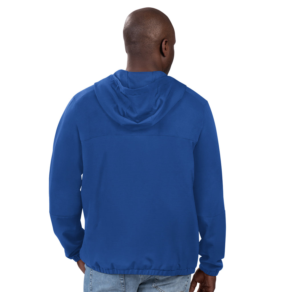 LOS ANGELES DODGERS MEN'S PLAYMAKER FULL-ZIP TRACK JACKET