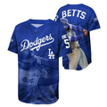 LOS ANGELES DODGERS MOOKIE BETTS YOUTH SUBLIMATION REPLICA JERSEY - BLUE