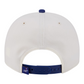 LOS ANGELES DODGERS NEW ERA CLASSIC 9FIFTY A-FRAME SNAPBACK HAT - CHROME WHITE/BLUE