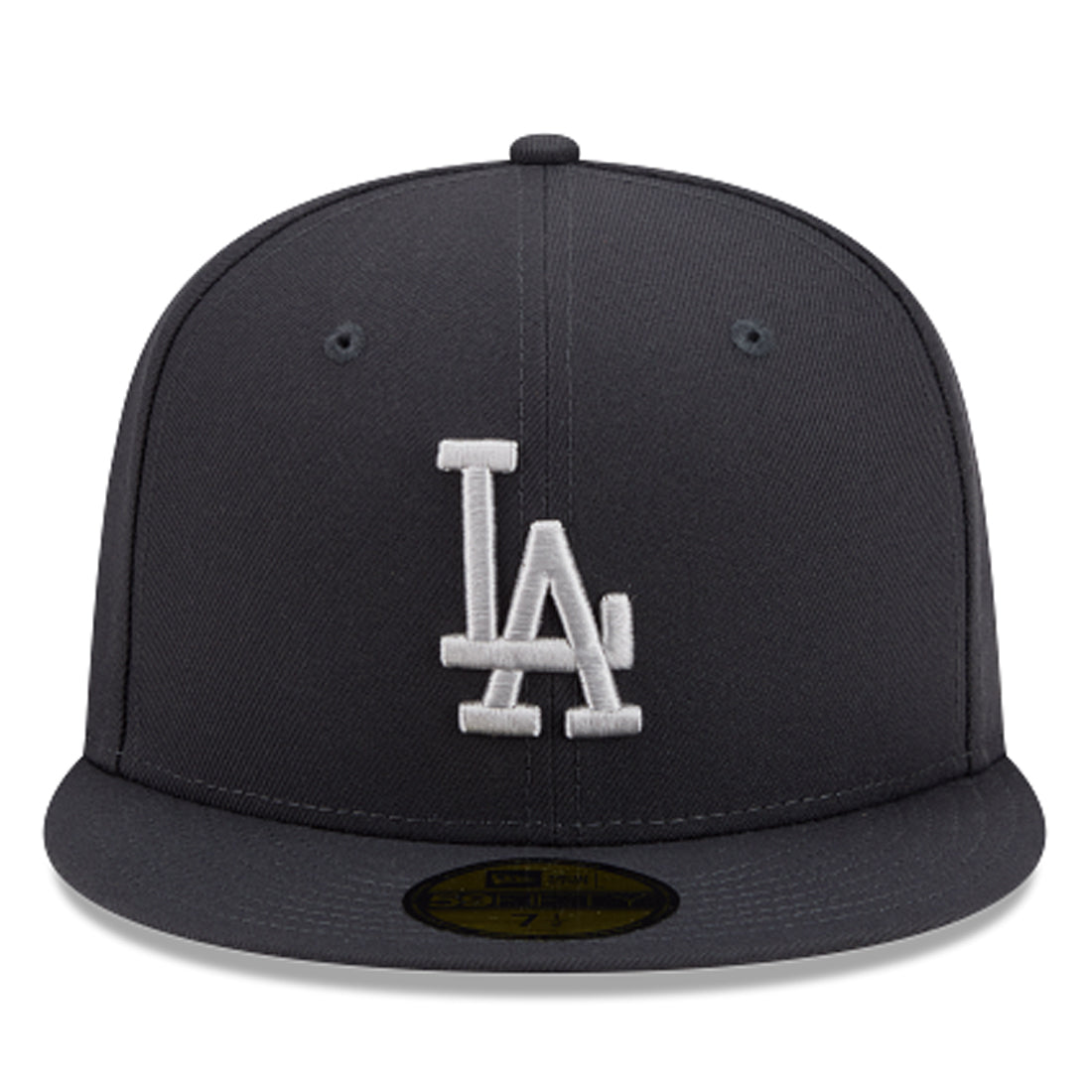 LOS ANGELES DODGERS NEW ERA COLOR BASIC 59FIFTY FITTED HAT - ANTHRACITE