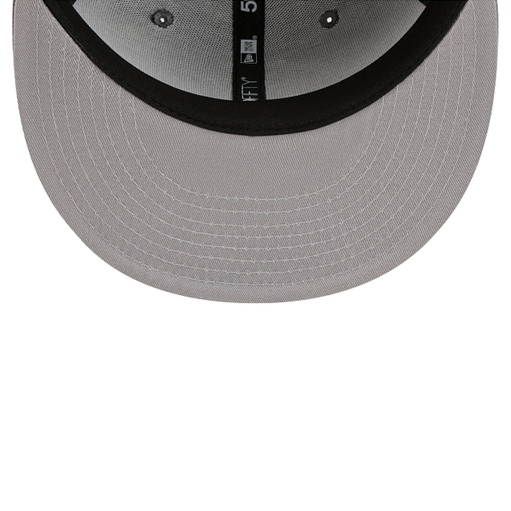 LOS ANGELES DODGERS NEW ERA COLOR BASIC 59FIFTY FITTED HAT - ANTHRACITE
