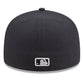 LOS ANGELES DODGERS NEW ERA COLOR BASIC 59FIFTY FITTED HAT - ANTHRACITE