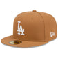 LOS ANGELES DODGERS NEW ERA COLOR BASIC 59FIFTY FITTED HAT - LIGHT BRONZE