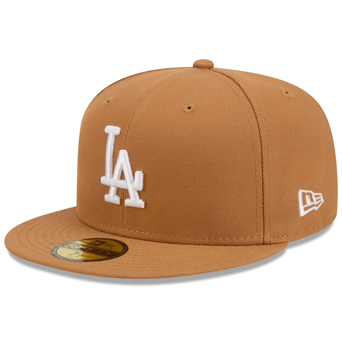 LOS ANGELES DODGERS NEW ERA COLOR BASIC 59FIFTY FITTED HAT - LIGHT BRONZE