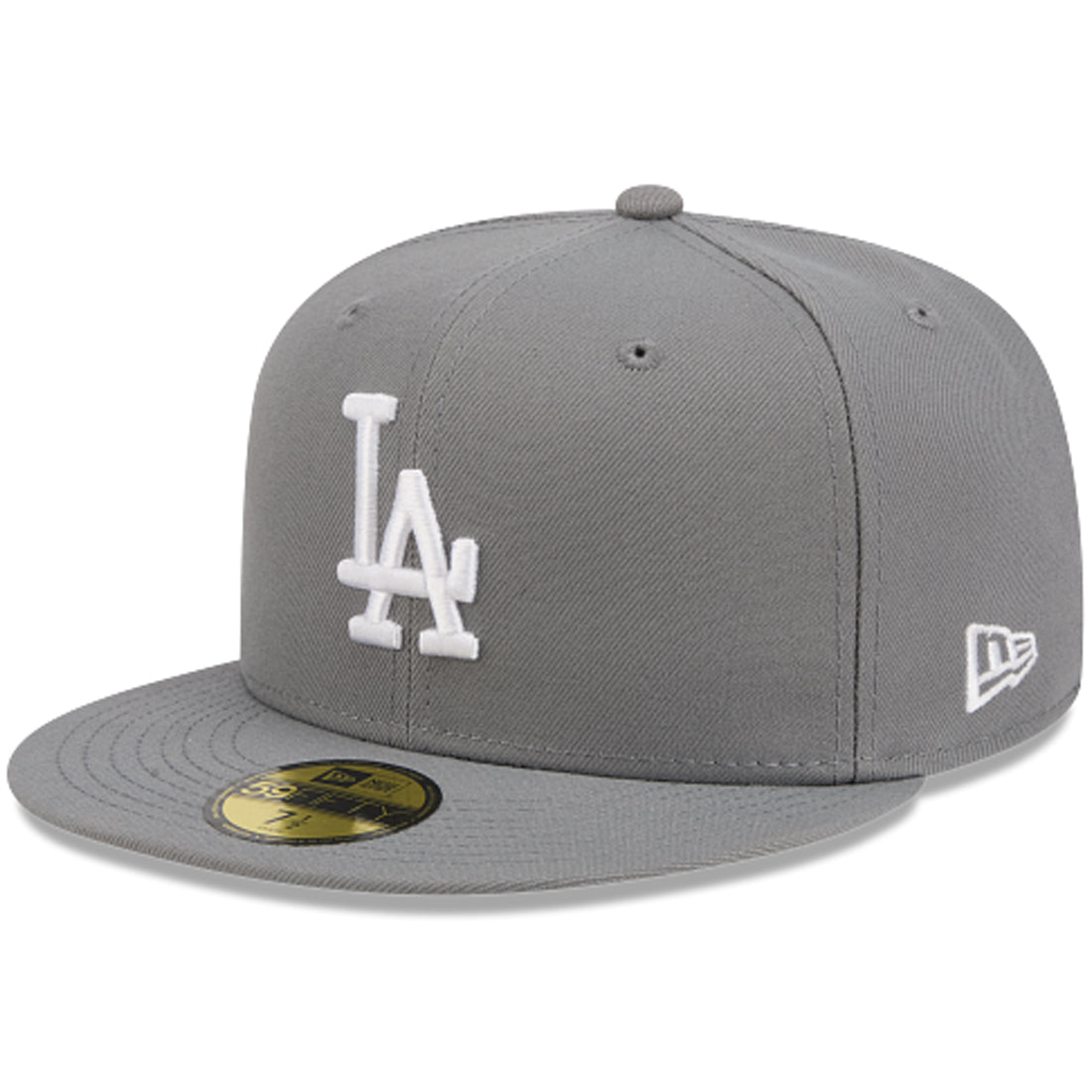 LOS ANGELES DODGERS NEW ERA COLOR BASIC 59FIFTY FITTED HAT - STORM GRAY