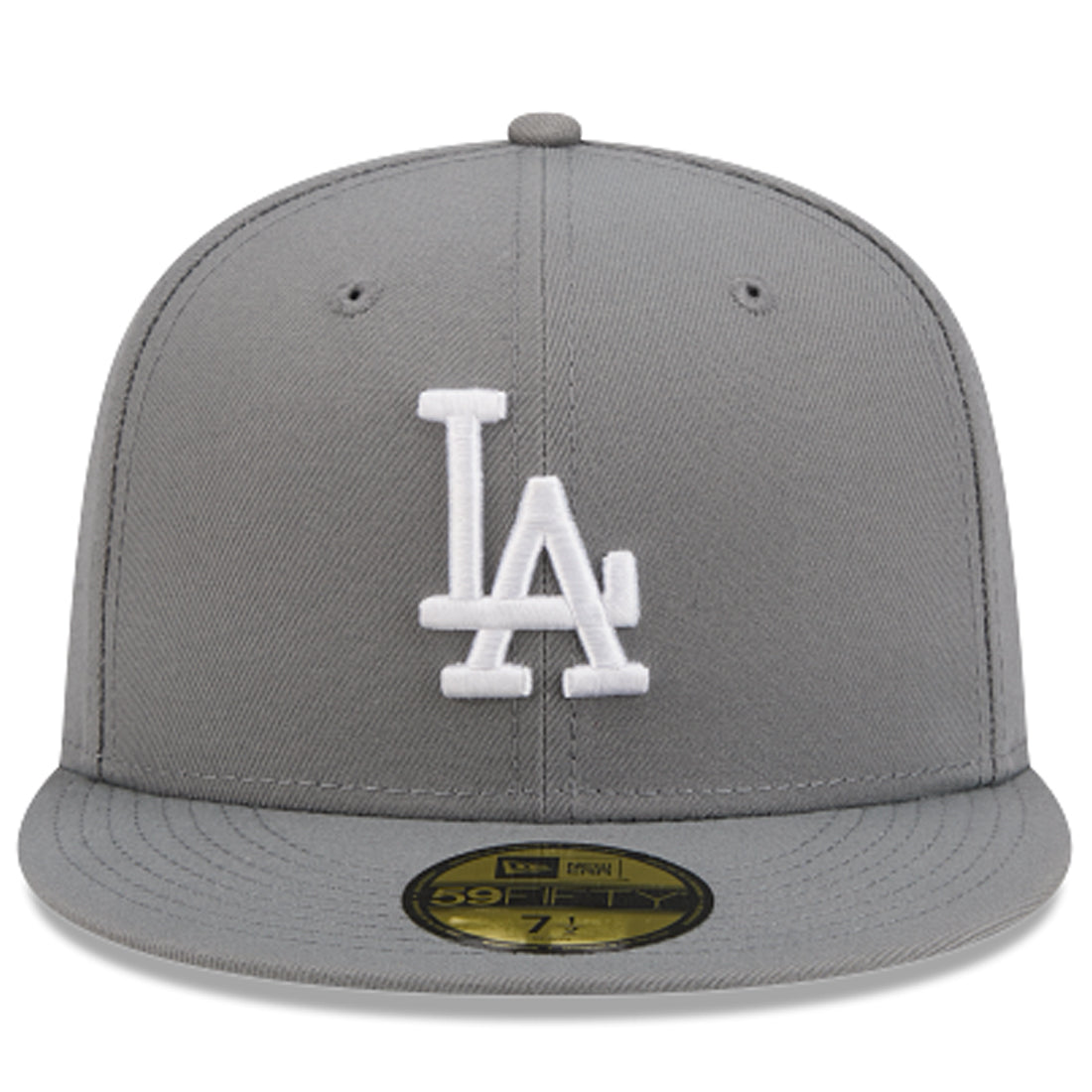 LOS ANGELES DODGERS NEW ERA COLOR BASIC 59FIFTY FITTED HAT - STORM GRAY