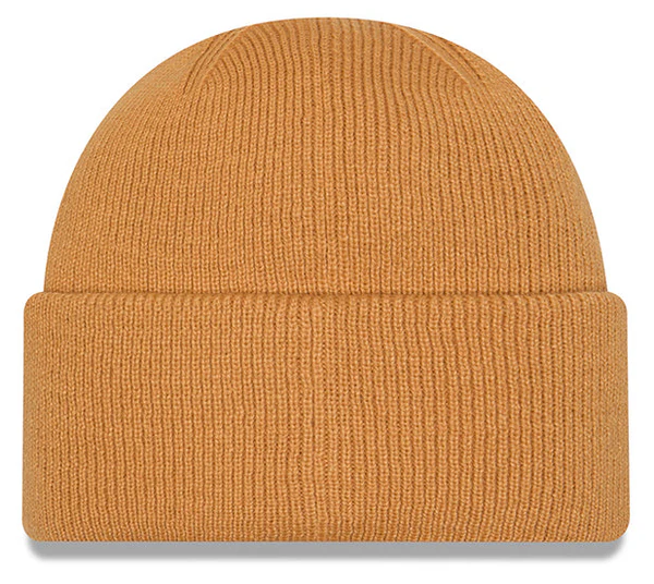 LOS ANGELES DODGERS NEW ERA CORK CUFFED KNIT - TAN