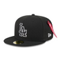 LOS ANGELES DODGERS NEW ERA X ALPHA INDUSTRIES 59FIFTY FITTED HAT - BLACK
