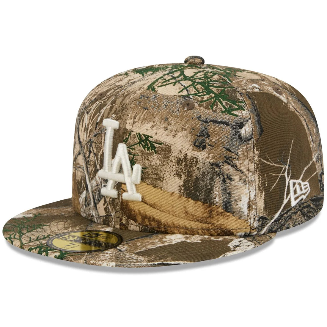 LOS ANGELES DODGERS NEWERA REALTREE CAMO 59FIFTY FITTED HAT