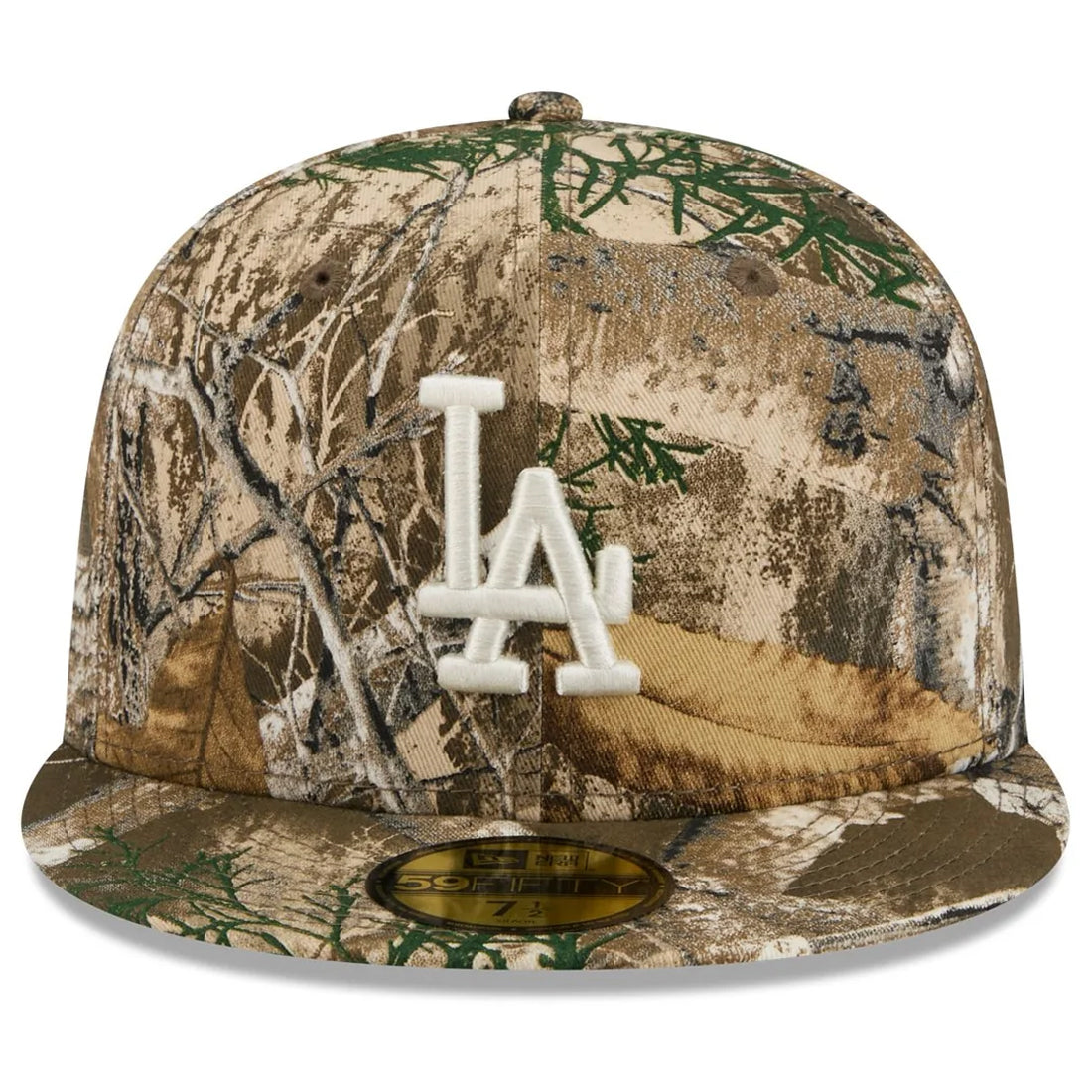 LOS ANGELES DODGERS NEWERA REALTREE CAMO 59FIFTY FITTED HAT